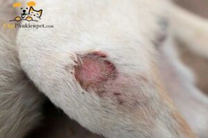 chó bị lở loét