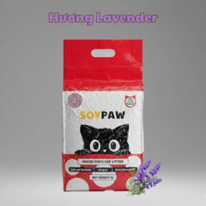 cát đậu phụ soypaw hương lavender