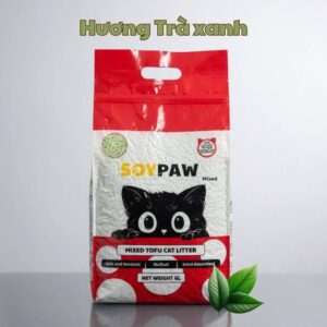 cát đậu phụ soypaw hương trà xanh